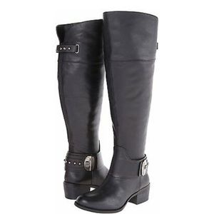 Vince Camuto over the knee leather boots. Size 7.5
